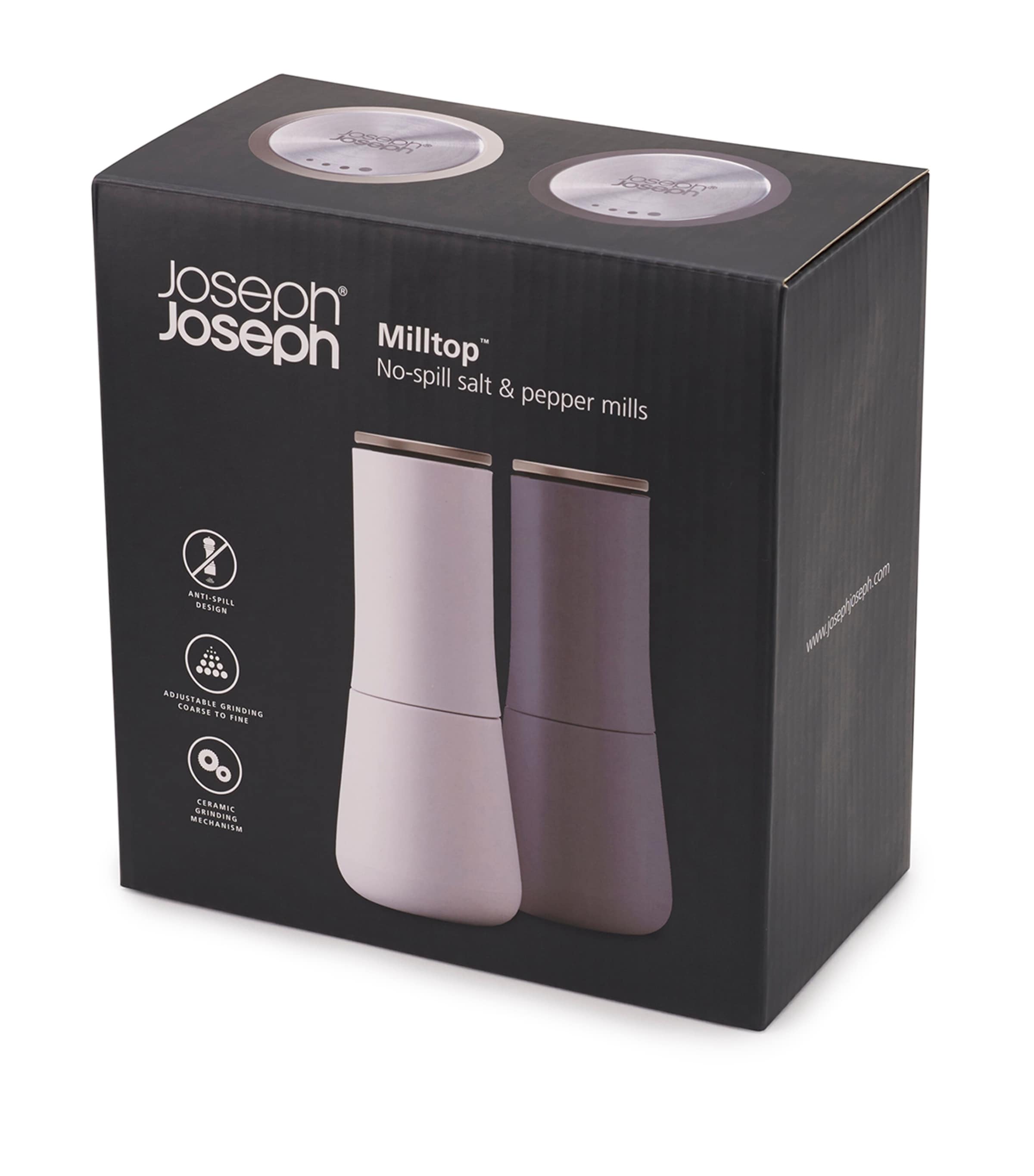 Joseph Joseph Milltop Salt and Pepper Mills