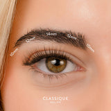 House of Amor false eyelashes D Curl 10mm Short, UK version