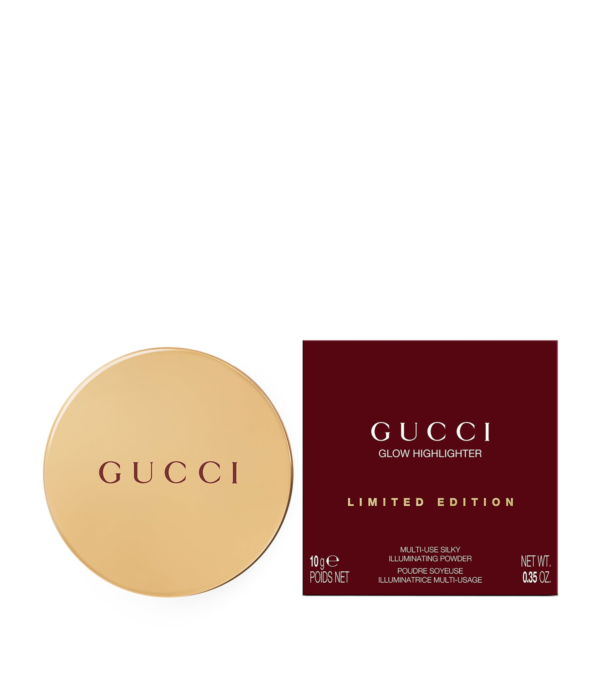 Gucci Glow Highlighter creamy compact 10g, UK version