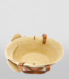 LOEWE Woven Elephant Basket Tote Bag