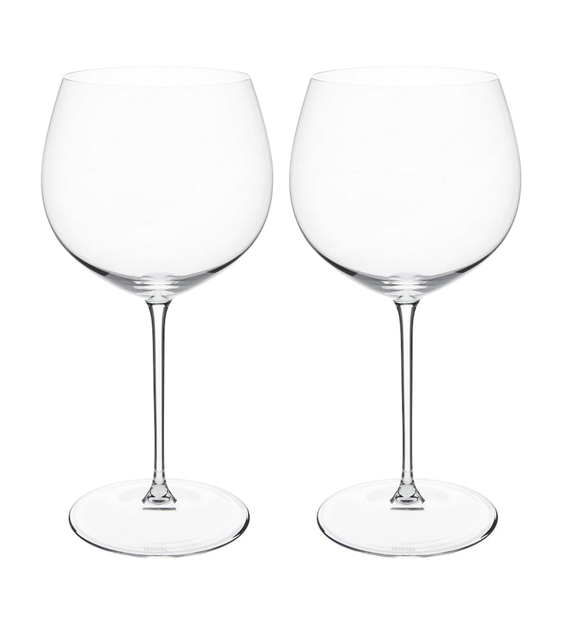 Riedel Set of 2 Crystal Veritas Chardonnay Wine Glasses (655ml)