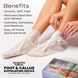 Benjamin Button luxury foot peel socks 5 pairs - British product