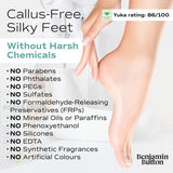 Benjamin Button luxury foot peel socks 5 pairs - British product
