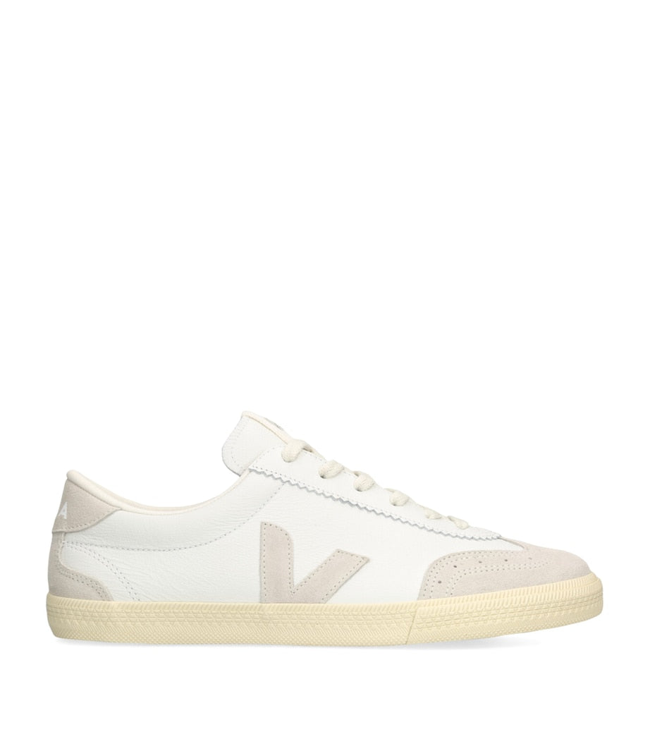 VEJA retro volley sneakers with leather and suede trims (British brand)