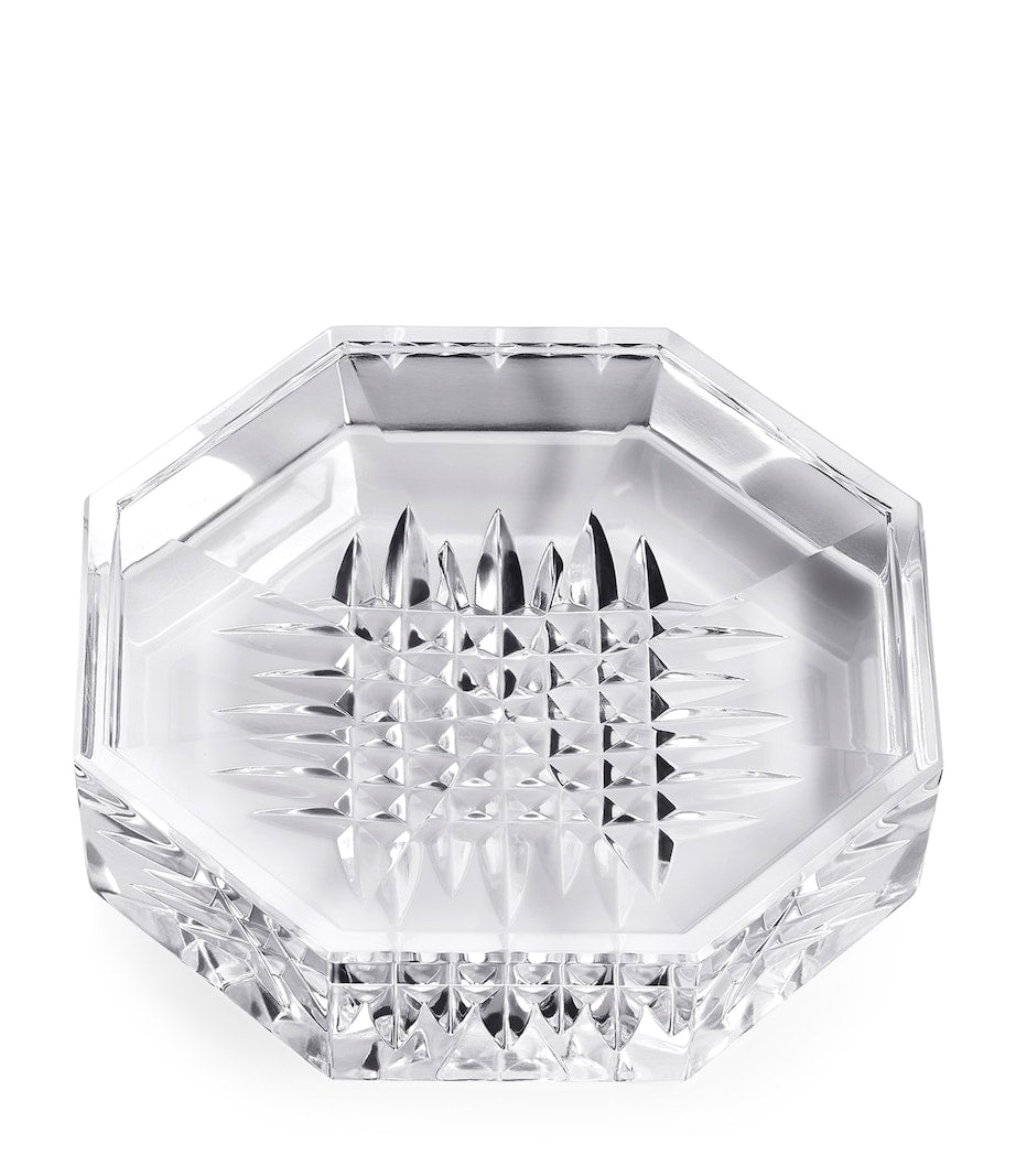 Waterford diamond pattern display tray 10cm (British brand)