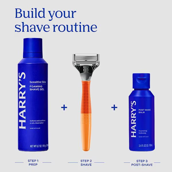 Harry's Truman Razor Handle Indigo Blue, UK version