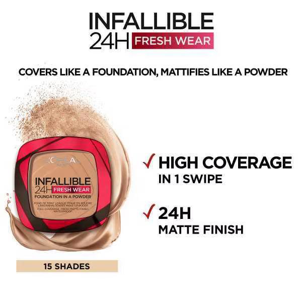 L'Oréal Paris Infallible Foundation Powder 200, UK version