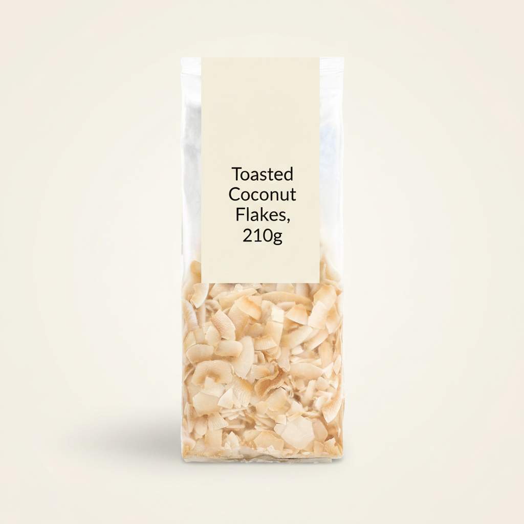 Holland & Barrett Toasted Coconut 210g, UK version