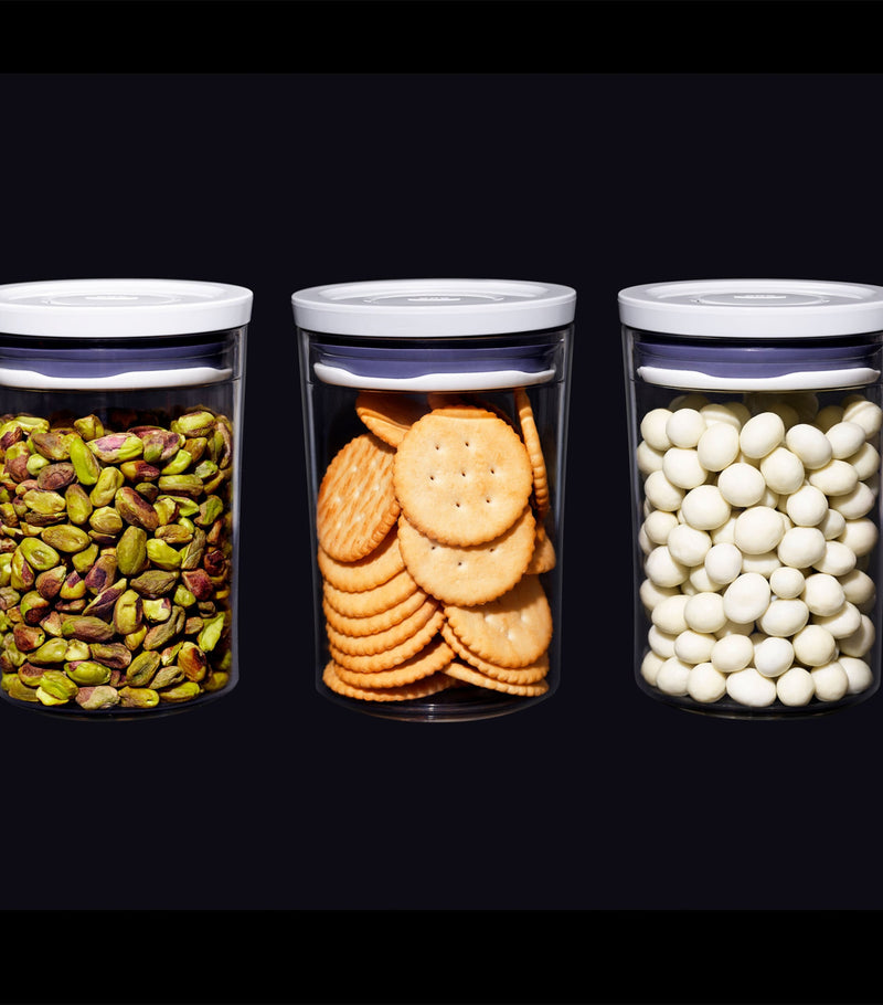 Oxo Set of 3 POP Canisters