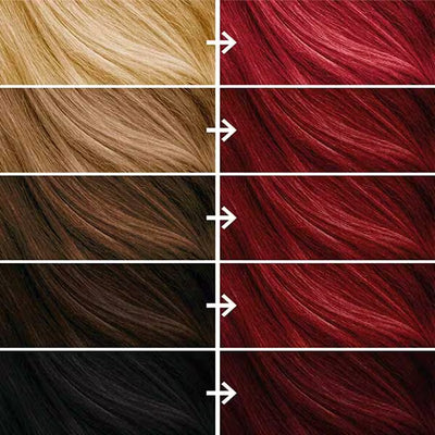 No Bleach London Cherry Red Permanent Hårfargekit