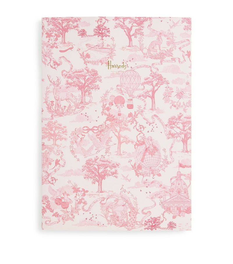 A5 Lined Notebook with Menagerie Pattern 21cm x 15cm