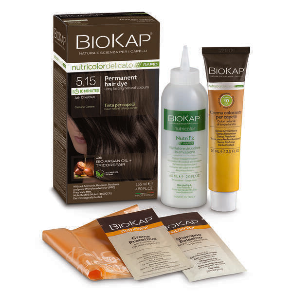 BioKap Ash Chestnut 5.15 Rapid Hair Dye - British product