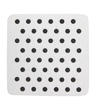 Polka-Dot Coaster with Silicone Rubber Grips