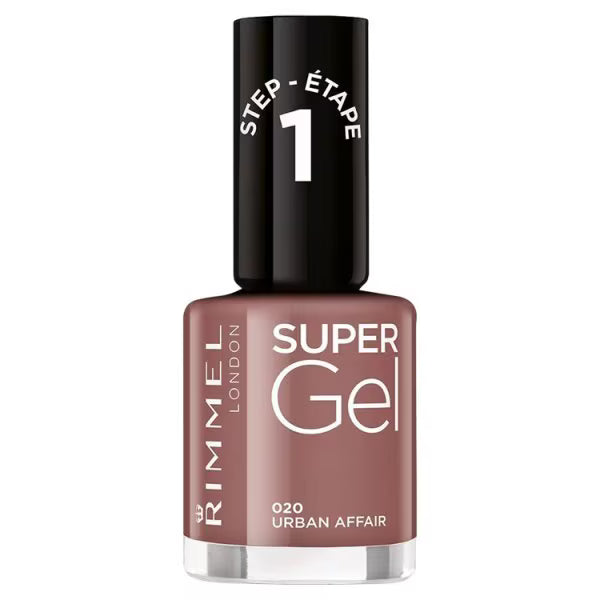 Rimmel gel nail polish purple splash, imported from the UK