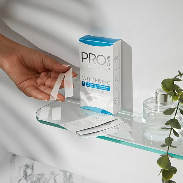 Superdrug Procare whitening strips 12 count (British brand)
