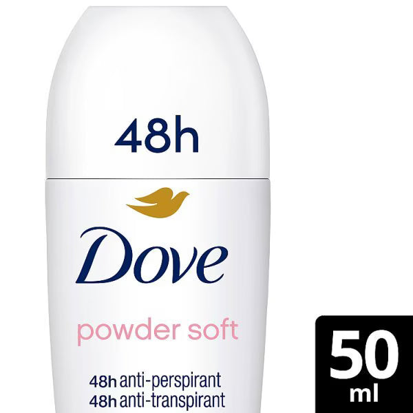 Dove Powder Antiperspirant roll on 50ml - British product