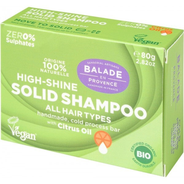 Balade en Provence high shine solid shampoo bar 80g, UK version