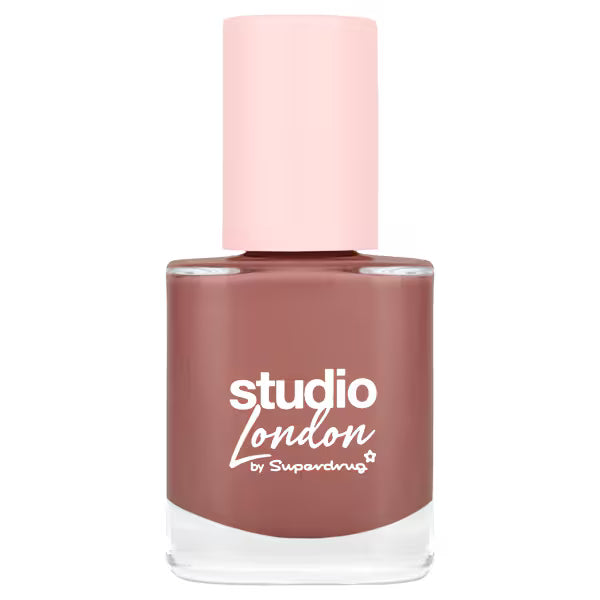 Studio London Brown Nail Polish You Mocha Me Happy (British brand)