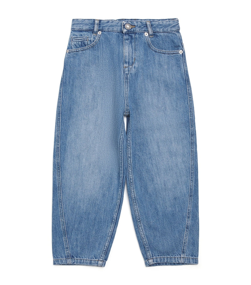 Givenchy Kids Barrel Leg Jeans 4-12+ years, UK version
