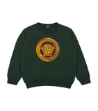 Versace Kids Cotton Embroidered Medusa Sweatshirt 6-14 years (British brand)