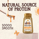 Whole Earth Drizzler Peanut Butter    320g - McGrocer