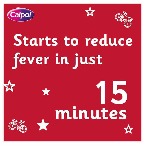 Calpol sugar free suspension strawberry 100ml - British product