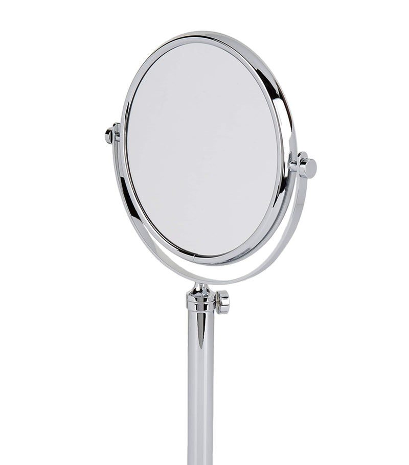 Zodiac Cylinder Chrome makeup mirror (British brand)