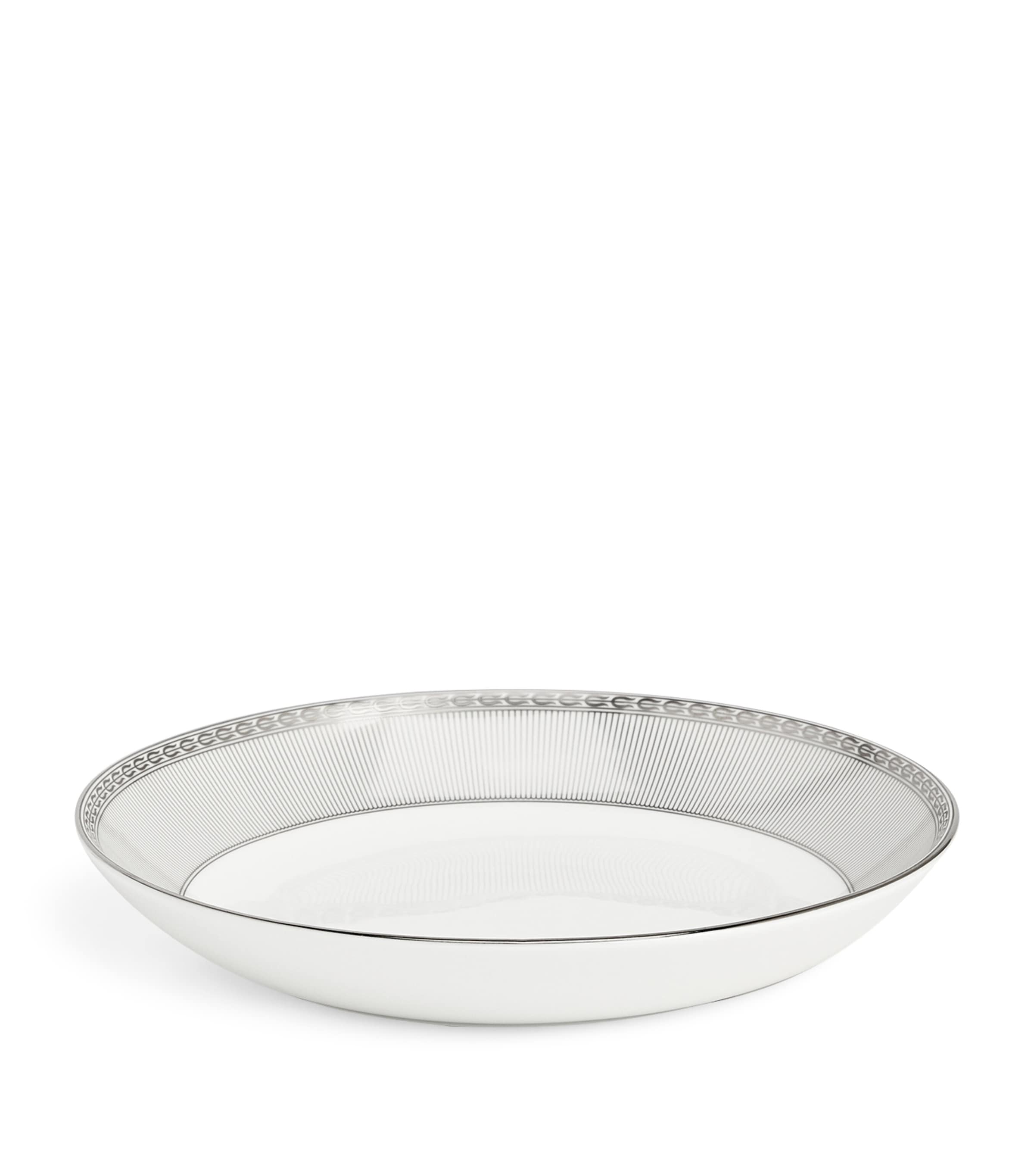 Wedgwood Silver Tonquin Deep Plate (22cm)