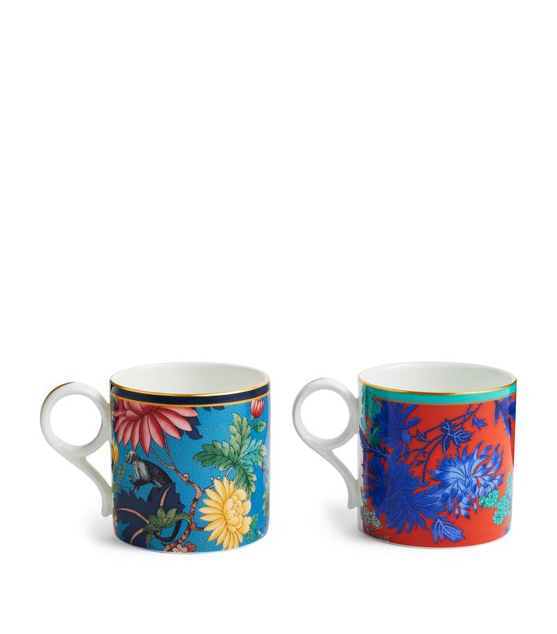 Wedgwood Wonderlust large mugs set of two (British brand)