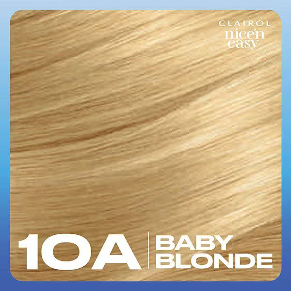 Clairol Nice'N Easy hair dye 10A Baby Blonde - British product