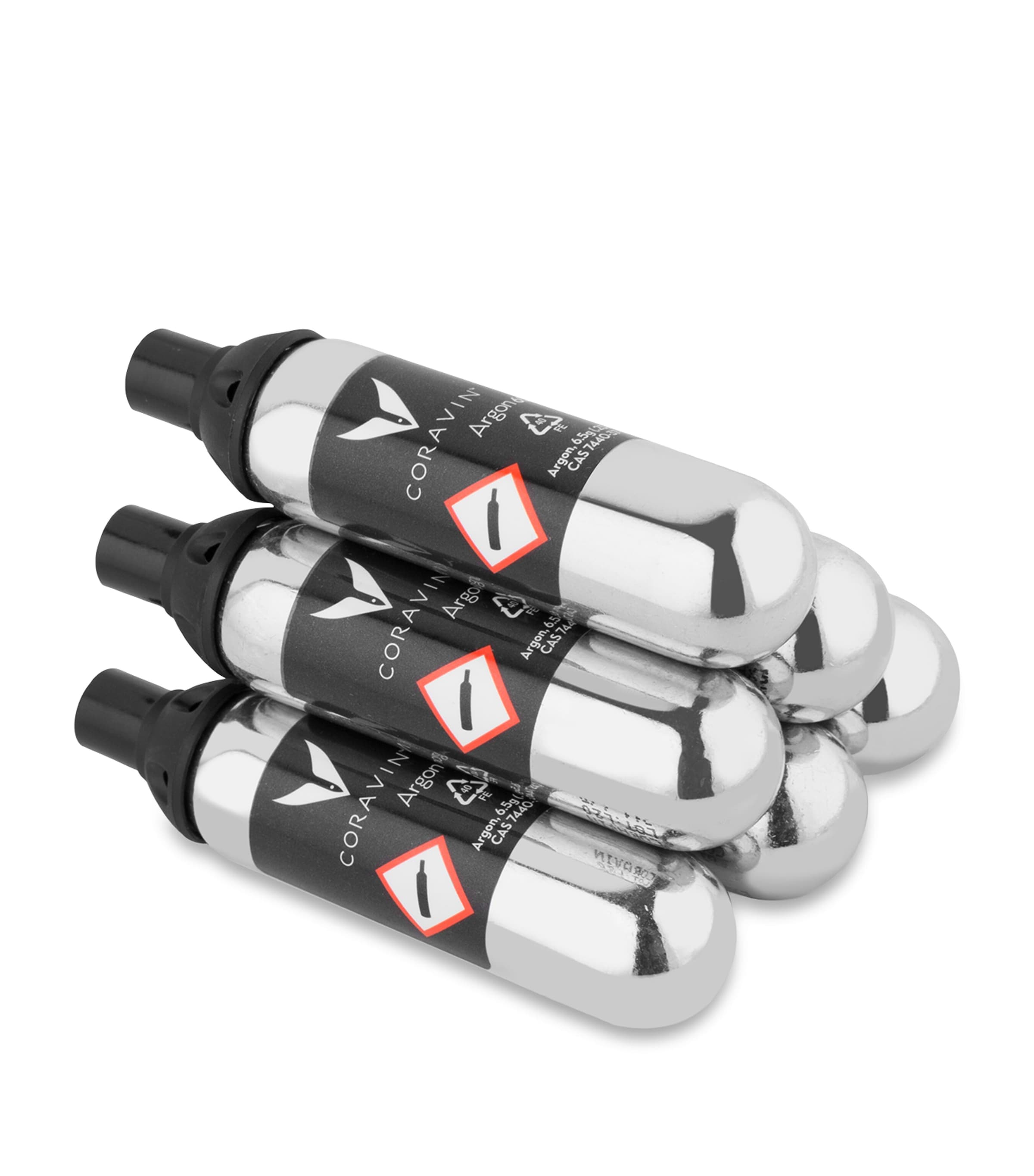 Coravin Pure Argon Capsules Pack of 6 - British product