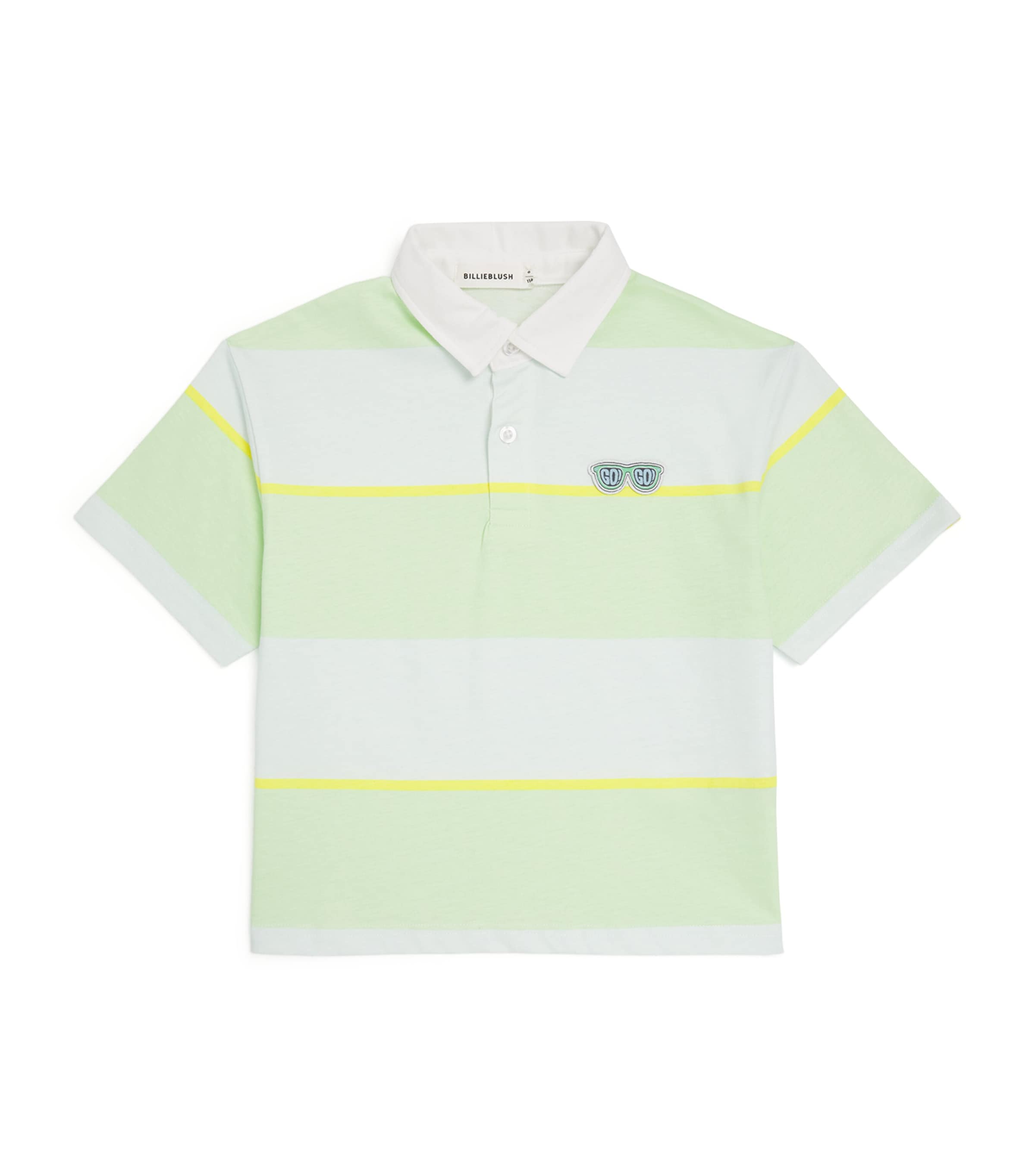 Billieblush cotton stripe polo shirt for children aged 4-10 years - British product