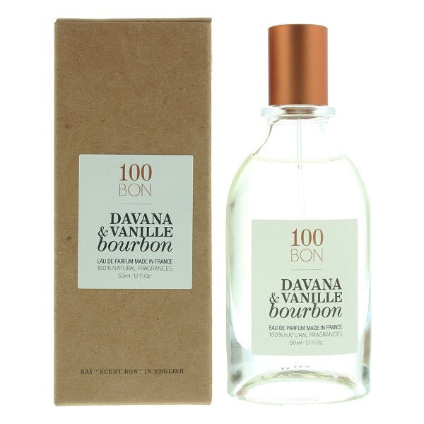 100 Bon Davana & Vanille Bourbon Perfume 50ml - British product