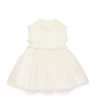 Donsje Xewa baby dress knitted-tulle 3 months-4 years - British product