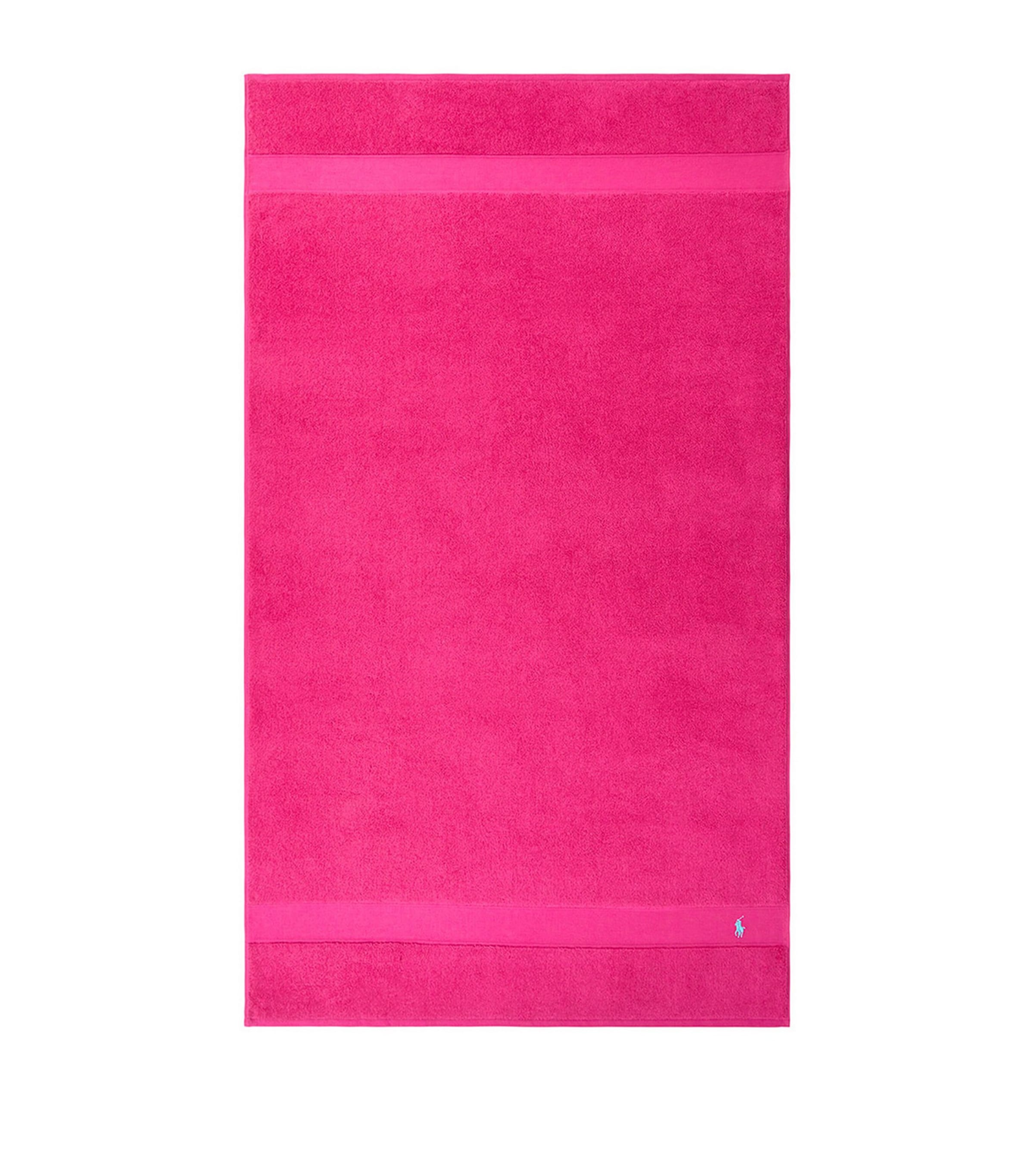 Ralph Lauren Polo Player bath sheet 90cm x 160cm, imported from the UK