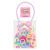 100 Pack Cotton Cloth Hair Bands In Bag - British product
