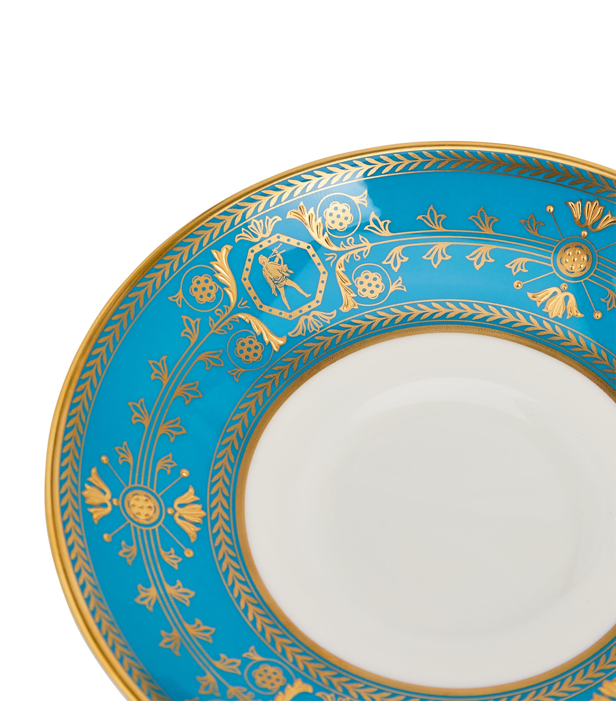 Wedgwood Set of 2 Bone China Bacchus Teacups and Saucers