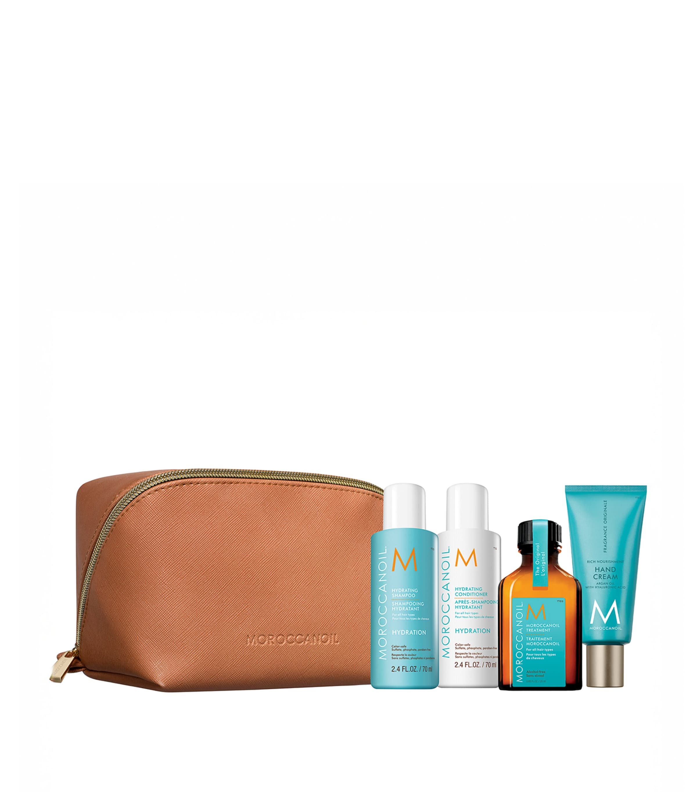Moroccanoil hydration discovery kit, imported from the UK