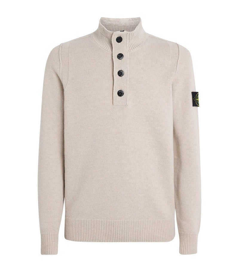 Men's Hoodie with Logo Patch on Sleeve