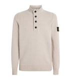 Men's Hoodie with Logo Patch on Sleeve