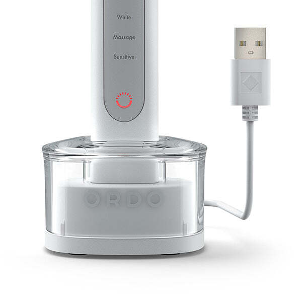 Ordo Sonic+ Toothbrush White Silver