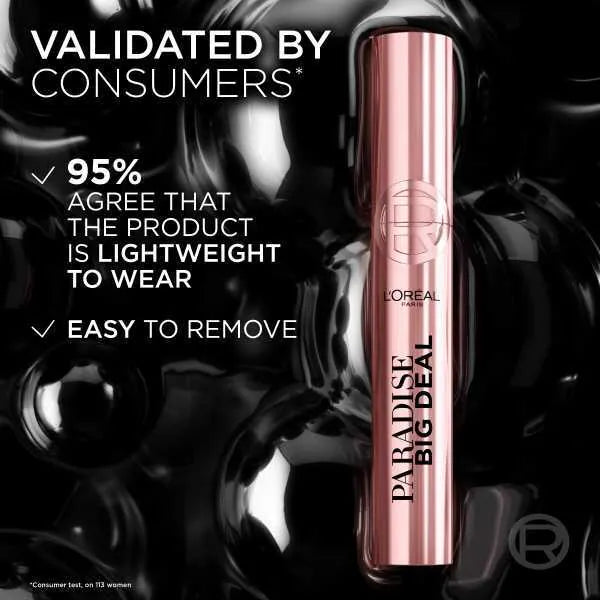 L'Oreal Paris Paradise Big Deal mascara black, UK version
