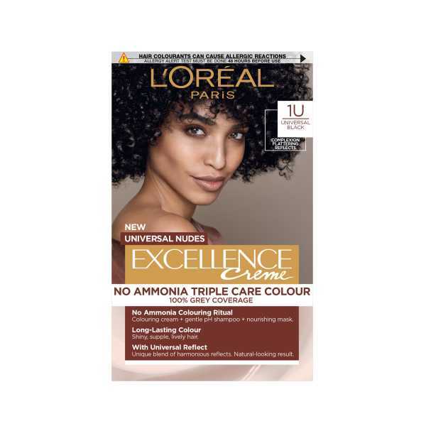 Excellence Crème Universal Nudes 1U Black Hair Dye - McGrocer