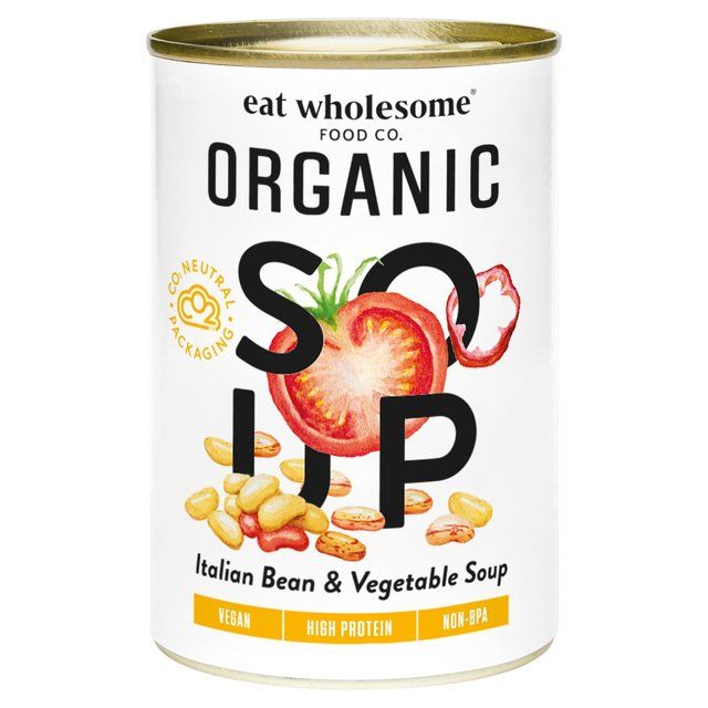 Eat Wholesome Organic Bean &amp;amp; Vegetable Soup   400g