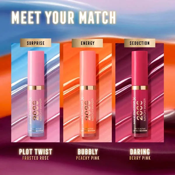 Max Factor Match Maker Lip Gloss Daring, imported from the UK