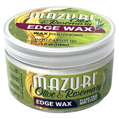 Mazuri Olive And Rosemary Edge Wax Hair Styling