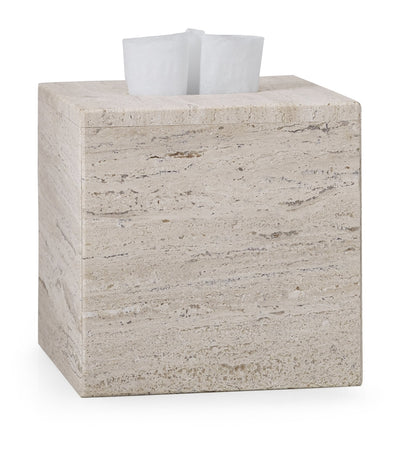 Travertine Marble Tissue Box Cover 15cm x 15cm x 15cm
