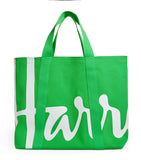 Harrods Large Cotton Logo Tote Bag