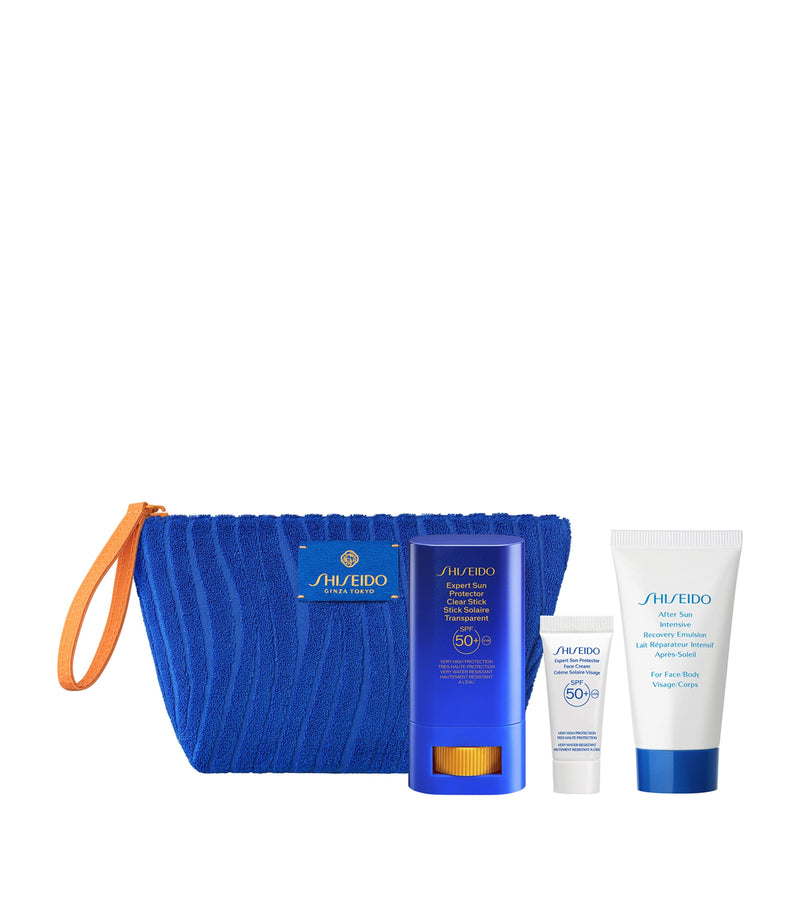 Shiseido sun protection set (British brand)