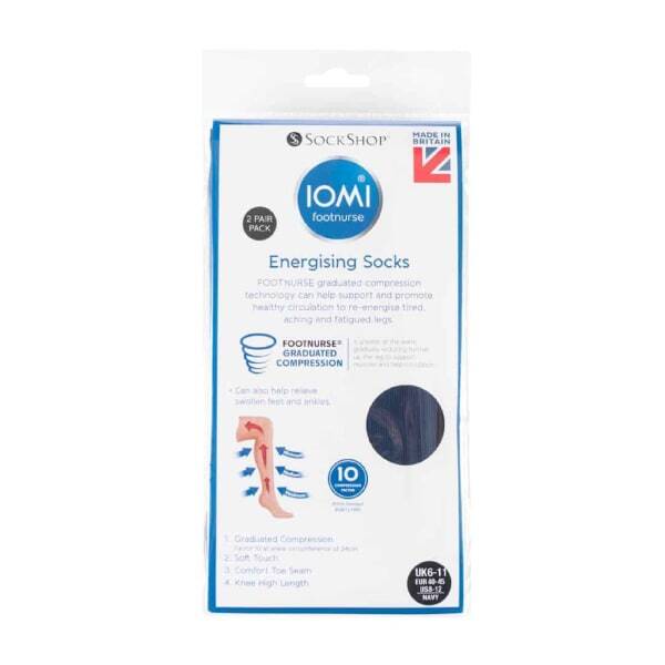 IOMI Compression Socks Knee High 2 Pairs, UK version